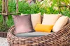 MuchoWow® Outdoor Kissen - Marmor - Roségold - Linie - Produktbild-Vorschau 3