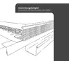Fassadenprofile Kiesfangleiste Aluminium, 200cm, 80x100mm Produktbild-Vorschau 4