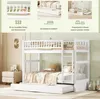 Sweiko 90x200cm Etagenbetten Kinderbetten Dreierbetten Produktbild-Vorschau 6