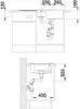 BLANCO Metra 6S, Grau, 2 Becken, 360 x 430 mm, 170 x 285 Produktbild-Vorschau 18