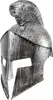 O49044-49041 Kinder Gladiatorenhelm Gladiatoren Helm silber Produktbild-Vorschau 2