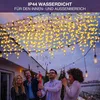 5 m Eisregen‑Lichtervorhang mit 200 LED, 8 Lichtmodi und Produktbild-Vorschau 7