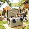 Outsunny Kühlbox 42,6L Große Passive Thermobox bis zu 72 Produktbild-Vorschau 2