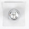 Schalthebelknauf chrom weiß 5 Gang Fiat 500 Typ 312 ab Bj. Produktbild-Vorschau 2