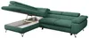 Ecksofa Sofa Grün, Wohnlandschaft L-Form mit Schlaffunktion Produktbild-Vorschau 8