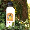 Mr. & Mrs. Panda Sportflasche Vogel Haus - Weiß - Geschenk, Produktbild-Vorschau 2