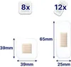 Hansaplast  20 Hansaplast Pflaster AQUA PROTECT Anteprima dell’immagine prodotto 19