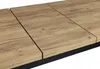 Loft schwarzer Klapptisch Eiche Craft 90x160/210 Produktbild-Vorschau 4