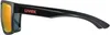 Uvex LGL 29 Sonnenbrille, black matt/red, one size Produktbild-Vorschau 2