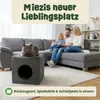 Katzenhöhle Katzenhaus Katzenbett zooprinz Milo | Plüsch | Produktbild-Vorschau 3