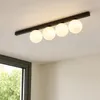 Zeitgenössische Deckenleuchte Binomio Metall Schwarz 4 Produktbild-Vorschau 2