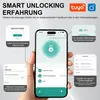 Smartes digitales Zahlenschloss 6 Stellig – App-gesteuert Produktbild-Vorschau 4