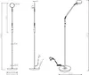 LED-Stehleuchte 'Monza' schwarz 12W 423310132 2300, 3000, Produktbild-Vorschau 7