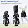 COSTWAY Golfbag, Golf Cart Bag mit 14 er Unterteilung, Produktbild-Vorschau 3