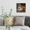 DEQORI Glasbild Echtglas 30x30 cm 'Bildlicher Kaffeegenuss' Produktbild-Vorschau 3