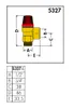 Membran-Sicherheitsventile 1/2", für Heizung, AG 1/2" x  IG Voir les images du produit 3