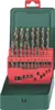 Set di punte elicoidali in metallo Metabo HSS 19 pezzi Anteprima dell’immagine prodotto 1