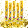 Cannone per coriandoli - Oro - 10 pz Anteprima dell’immagine prodotto 1