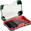 A set of drill bits in a red and green case. Produktbild-Vorschau