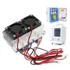 A collage of electronic cooling devices, including a Peltier cooler, a mini-fridge, and a portable air cooler. Podgląd zdjęcia produktu