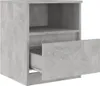 vidaXL Noční stolky 2 ks. Betonově šedé 40x40x50 cm Náhled obrázku produktu 5