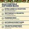 CASARIA Weihnachtsgirlande Beleuchtet Deko 5m 80 LEDs Produktbild-Vorschau 8
