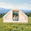 Nafukovací stan pro kempování 3x2x2m, 3-5 osob, 300D Oxford Náhled obrázku produktu 8