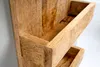 Massives Küchenregal HEMINGWAY 80cm Mangoholz Wandregal Produktbild-Vorschau 4