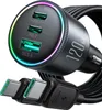 Ładowarka Samochodowa Joyroom Jr-Ccn07 120W 2Xusb-C Usb-A + Podgląd zdjęcia produktu 3