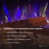 Glow Fire Elektrokamin 'PR14' in Weiss | LED Standkamin in Produktbild-Vorschau 2