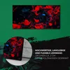 Leinwand Uhr Küche Wohnzimmer Bild Geräuschlos 60x30 Produktbild-Vorschau 5