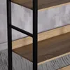 Regál kovový GD-313 OAK 92,5 x 60 x 27,5 cm Náhled obrázku produktu 3