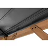 A close-up view of the underside of a gazebo roof and its wooden support beams. Produktbild-Vorschau
