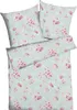 Kaeppel Interlock Jersey Bettwäsche Delicate Poppies mint Produktbild-Vorschau 2