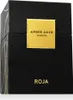 A black perfume box with gold accents and text. Produktbild-Vorschau