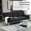 Rozkládací pohovka HOMCOM, třímístná rozkládací pohovka se Náhled obrázku produktu 4
