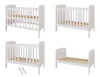 Babybett Kinderbett 120x60 mit Matratze, Lattenrost Produktbild-Vorschau 3