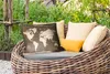 MuchoWow® Outdoor Kissen - Weltkarte - Kompassrose - Zitat Produktbild-Vorschau 3