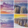 Bild auf Leinwand - Leinwandbild - Einteilig - Berge Schnee Produktbild-Vorschau 8