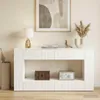 vidaXL Konsolentisch Weiß 155 x 29 x 74 cm Holzwerkstoff Produktbild-Vorschau 3