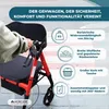 Gehhilfe Klappbar XXL Rollator bis 204 kg Mobiclinic Produktbild-Vorschau 5