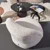 Couchtisch - 86 x 76 cm - Schwarz - Glas - Metallgestell Produktbild-Vorschau 3