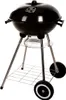 A black kettle-style grill on a stand with wheels, isolated on a white background. Náhľad obrázku produktu