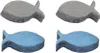 Dicke Holzfische I 48 Stück I 3,5 cm I Streudeko I Produktbild-Vorschau 1