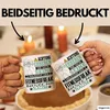 Fitnessfreak Geschenk Tasse Lustiger Spruch Erheben Sie Produktbild-Vorschau 2