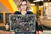 MuchoWow® Laptop Aufkleber Sticker Cover Blumen - Tukan - Produktbild-Vorschau 5