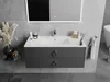 Mexen Atena lavabo da incasso in piano 101 x 46 cm, bianco Anteprima dell’immagine prodotto 3