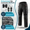 BULLDT Motorradhose Cargo Textilhose Cargohose Schwarz, Produktbild-Vorschau 4