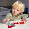 Giocattoli in legno Ulanik Montessori "bambole a pioli con Anteprima dell’immagine prodotto 6
