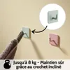DEKAZIA® 4 háčiky na kabáty detské oranžové | háčiky na Náhľad obrázku produktu 3